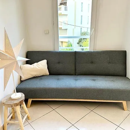 2p Full Center Juan Les Pins Near Sea Parking * Antibes