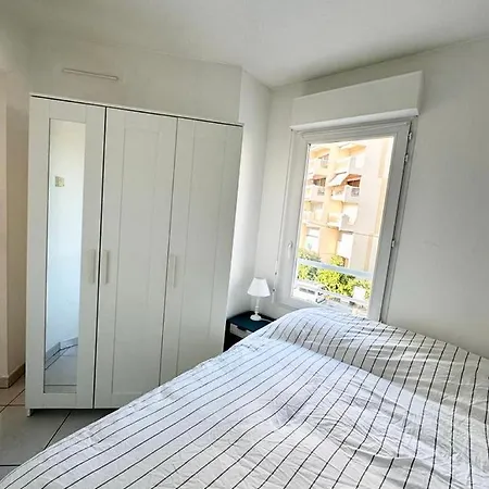 2p Full Center Juan Les Pins Near Sea Parking